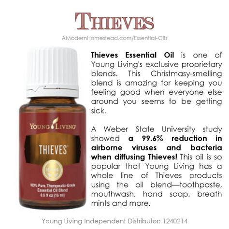 thieves young living|Thieves Essential Oil Blend